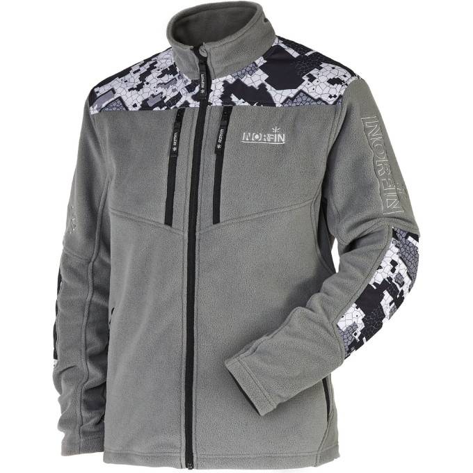 Джемпер флисовый Norfin Glacier Camo 01 477201-S