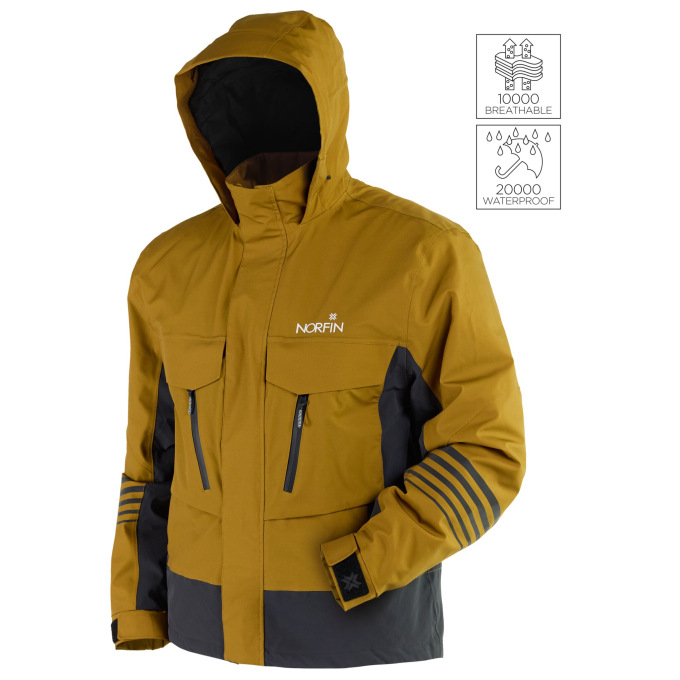 Куртка NORFIN REBEL PRO MUSTARD р.M-L 597102-M-L