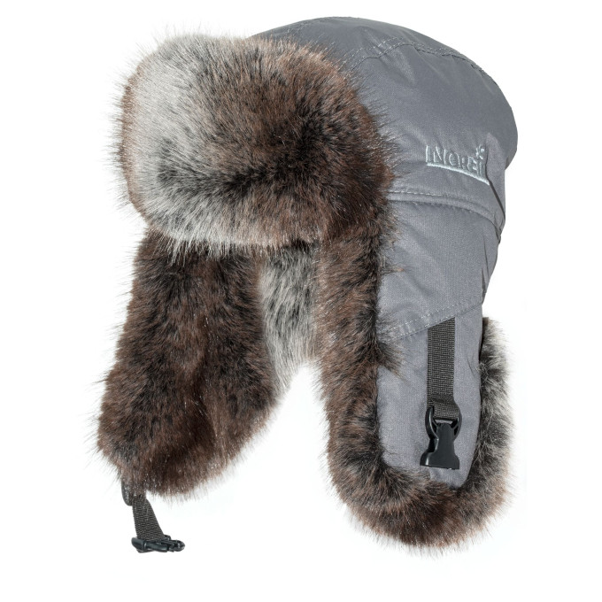 Шапка-ушанка Norfin EXTREME PRO GREY р.L 302803-L