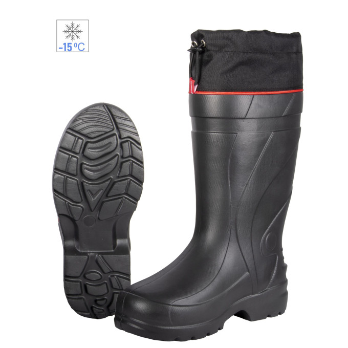 Зимние сапоги NORFIN STEP LIGHT с манжетой, черный, EVA р.44 14868-44