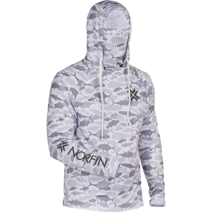 Джемпер NORFIN SUN PRO GUARD HOODIE GRAY р.S 132301-S