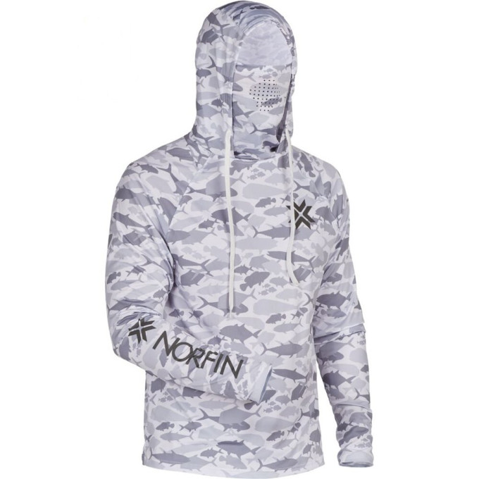 Джемпер NORFIN SUN PRO GUARD HOODIE GRAY р.XXL 132305-XXL